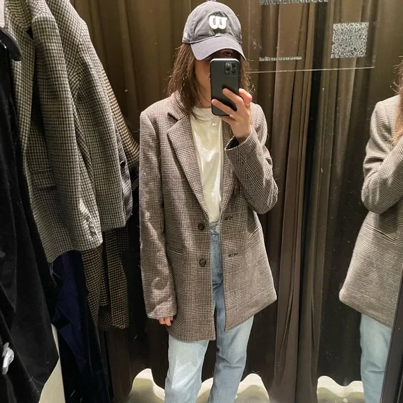 Abercrombie wool blend blazer coat - Picture 11 of 11